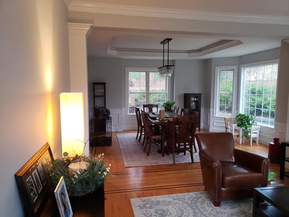 Interior cabinet painting kitchen Mendon MA